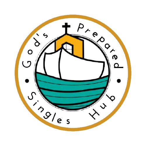 God's Prepared Singles Hub logo with transparent background